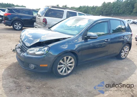 2012 Volkswagen Golf Tdi 4-Door from USA, damaged, VIN WVWNM7AJ3CW290603